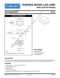 QTLP603CIWTR Datasheet Cover