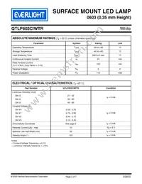 QTLP603CIWTR Datasheet Page 2