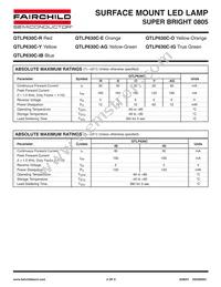 QTLP630CIBTR Datasheet Page 2