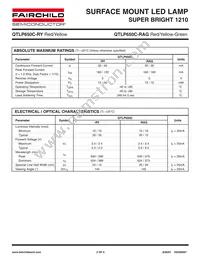 QTLP650CRAGTR Datasheet Page 2