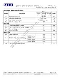 QTM3083T1 Datasheet Page 4