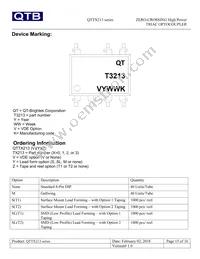 QTT0213ST1 Datasheet Page 15