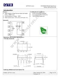 QTT3223ST1 Datasheet Page 3