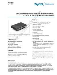 QW030C1 Datasheet Cover