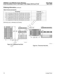 QW050A81 Datasheet Page 18