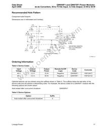 QW075F1 Datasheet Page 17