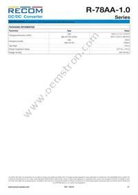 R-78AA2.5-1.0SMD Datasheet Page 6