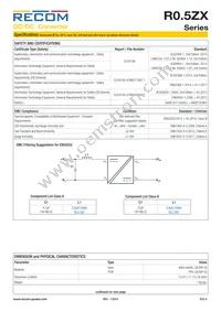 R0.5ZX-0505/HP-TRAY Datasheet Page 4