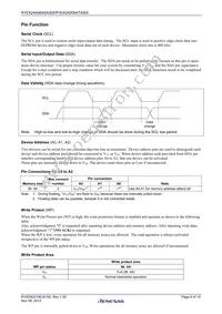 R1EX24008ASAS0I#U0 Datasheet Page 6