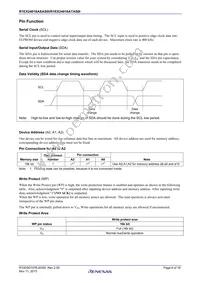 R1EX24016ASAS0I#U0 Datasheet Page 6