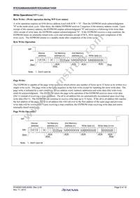 R1EX24064ASAS0I#U0 Datasheet Page 9