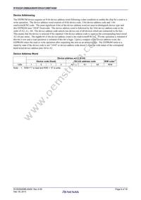 R1EX24128BSAS0I#K0 Datasheet Page 8