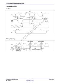 R1EX24256BSAS0I#U0 Datasheet Page 5