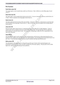 R1EX25016ATA00I#S0 Datasheet Page 8