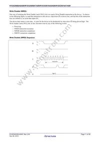 R1EX25016ATA00I#S0 Datasheet Page 11