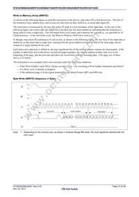 R1EX25016ATA00I#S0 Datasheet Page 15