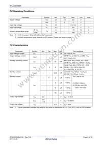 R1LV0208BSA-7SI#S0 Datasheet Page 5