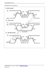 R1LV0816ABG-7SI#S0 Datasheet Page 15