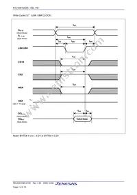 R1LV0816ASA-7SI#S0 Datasheet Page 16