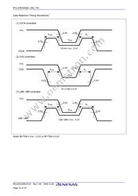 R1LV0816ASA-7SI#S0 Datasheet Page 18