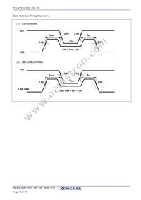 R1LV0816ASB-7SI#S0 Datasheet Page 15