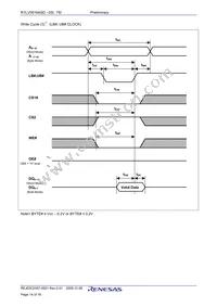 R1LV0816ASD-5SI#B0 Datasheet Page 16