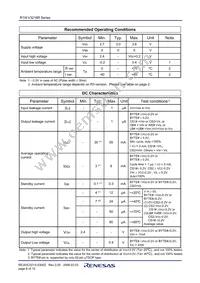 R1WV3216RBG-7SR#B0 Datasheet Page 6