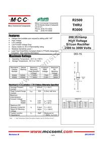 R2500-TP Datasheet Cover