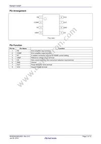 R2A20113ASP#W5 Datasheet Page 2