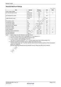 R2A20113ASP#W5 Datasheet Page 4