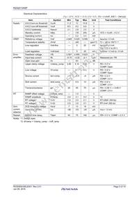 R2A20134SP#W5 Datasheet Page 5