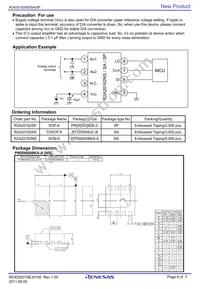 R2A20162SA#W5 Datasheet Page 6