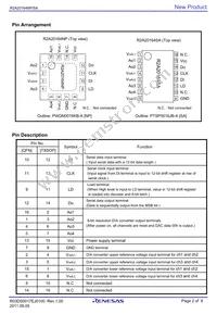 R2A20164SA#W5 Datasheet Page 2