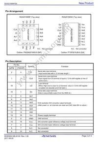 R2A20166SA#W5 Datasheet Page 2