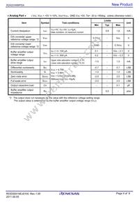 R2A20166SA#W5 Datasheet Page 4