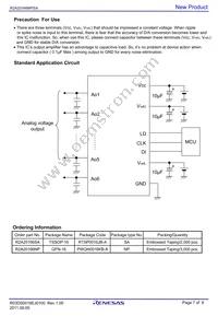 R2A20166SA#W5 Datasheet Page 7