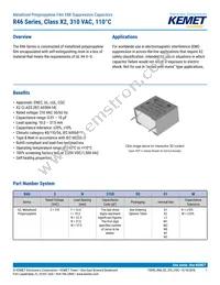 R463I26805001K Datasheet Cover