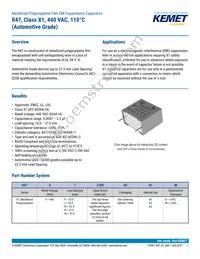 R474N3100JBA1M Datasheet Cover