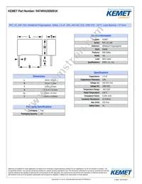 R474R41505001K Datasheet Cover