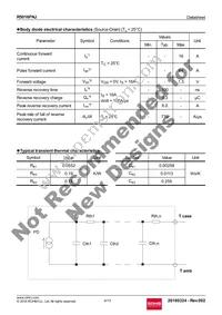 R5016FNJTL Datasheet Page 4