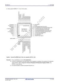 R5F101LLDFB#V0 Datasheet Page 21