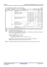 R5F1058AGLA#U0 Datasheet Page 20