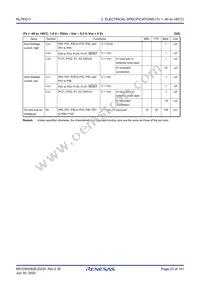 R5F1058AGLA#U0 Datasheet Page 23