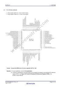 R5F10WLGAFB#YW Datasheet Page 6
