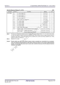 R5F111NJGLA#U0 Datasheet Page 22