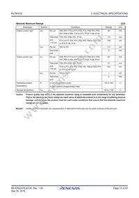 R5F11EF8AFP#30 Datasheet Page 15