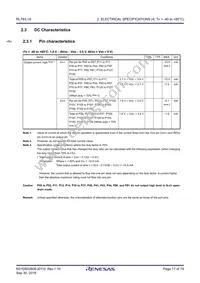 R5F11MPGAFB#30 Datasheet Page 17