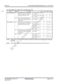 R5F11MPGAFB#30 Datasheet Page 20