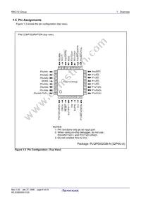 R5F21122DFP#U0 Datasheet Page 7