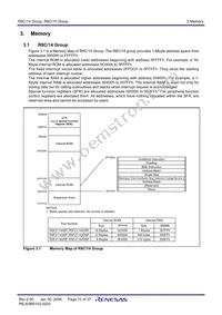 R5F21154DSP#U0 Datasheet Page 15